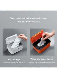 Mishrit Wet Wipe Dispenserbaby Napkin Storage Box Holder Container Dust Proof Wet Tissue Box Wet Wipe Case Holder With Lid Keeps Wipes Fresh For Home Office  - Image 5