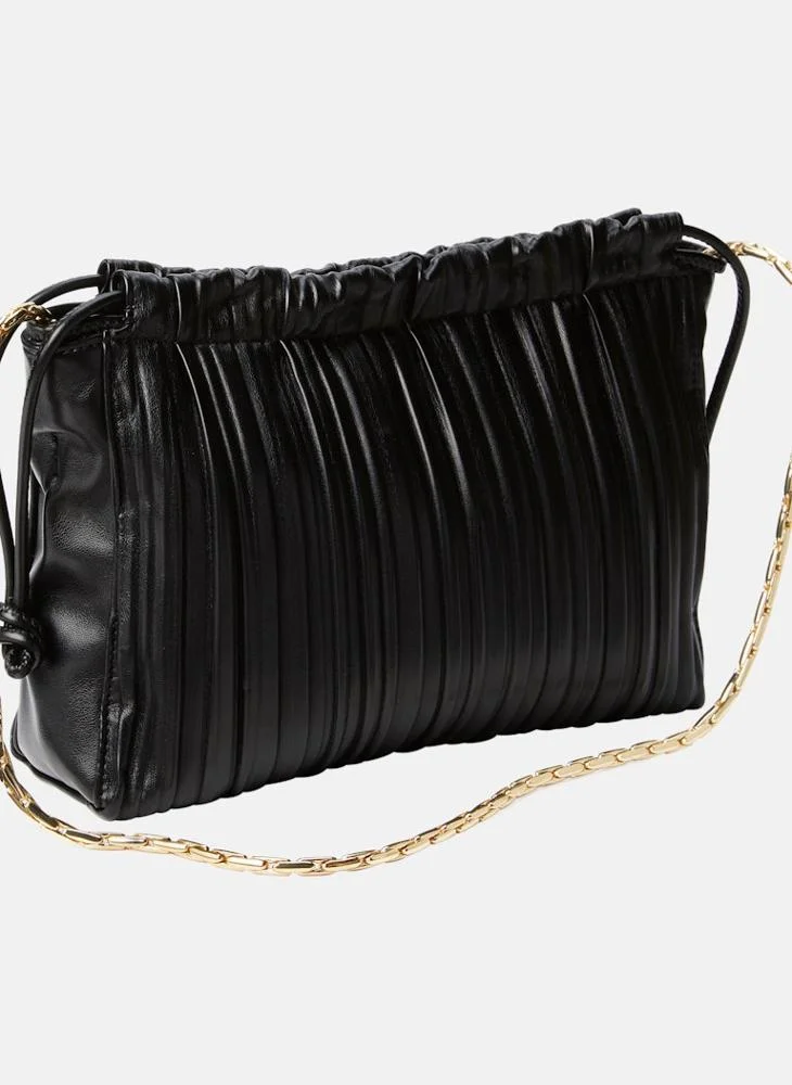 كالفن كلاين جينز Causal Drawstring Plisse Crossbody