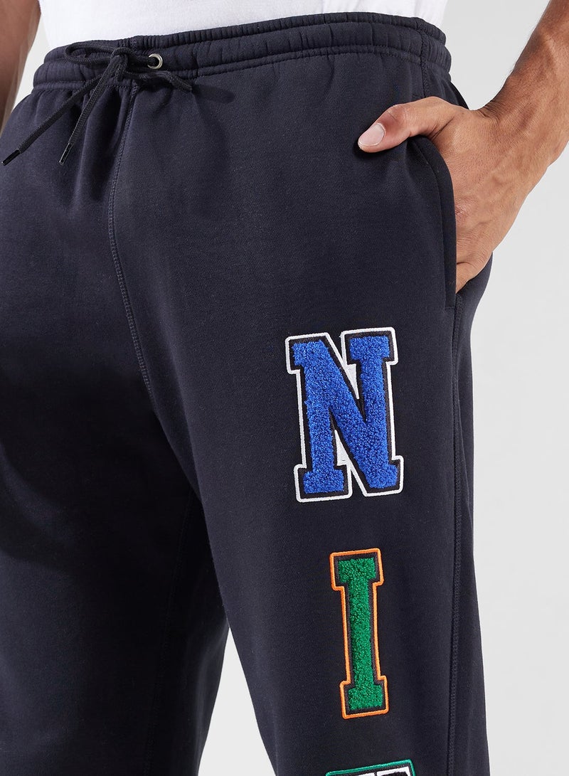 Nike Sportswear Club Men's Fleece Cuffed Trousers - Image 4