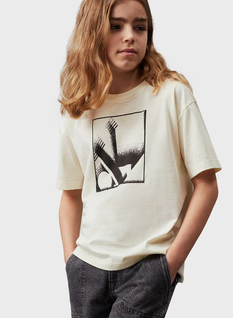 Calvin Klein Jeans Kids Logo T-Shirt