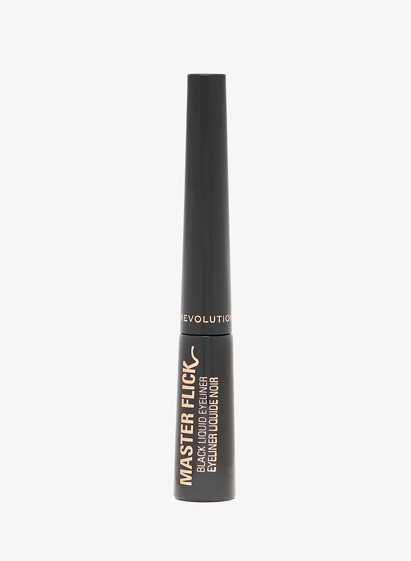 Makeup Revolution Revolution Master Flick Dip Liquid Eyeliner Black