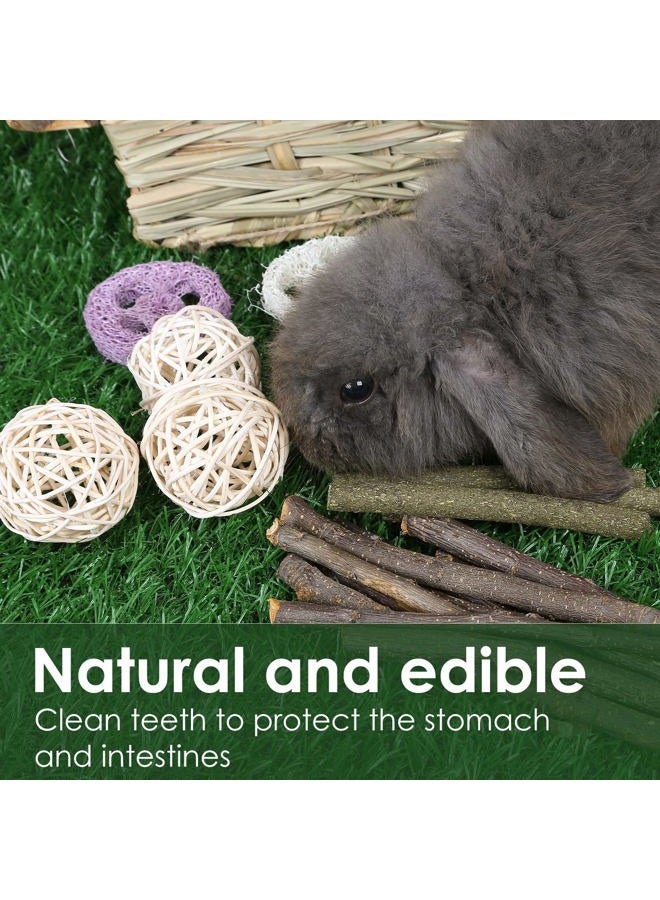 PStarDMoon N/Brand Bunny Grass House-Hand Made Edible Natural Grass Hideaway Comfortable Playhouse for Rabbits, Guinea Pigs and Small Animals to Play,Sleep and Eat (style1) - Image 4