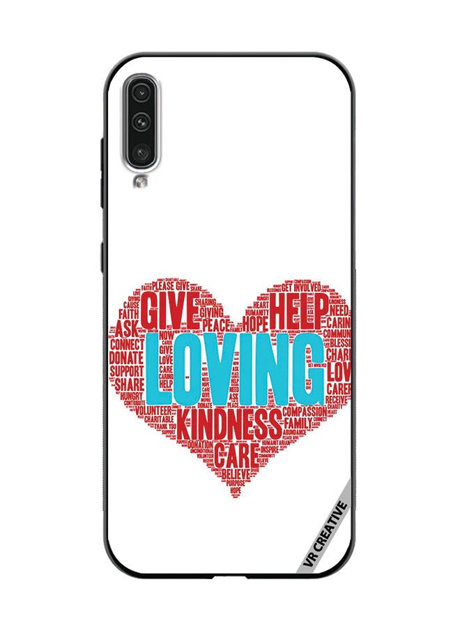 VR CREATIVE Protective Case Cover For Samsung Galaxy A50/A50s Love Design Multicolour - Image 1