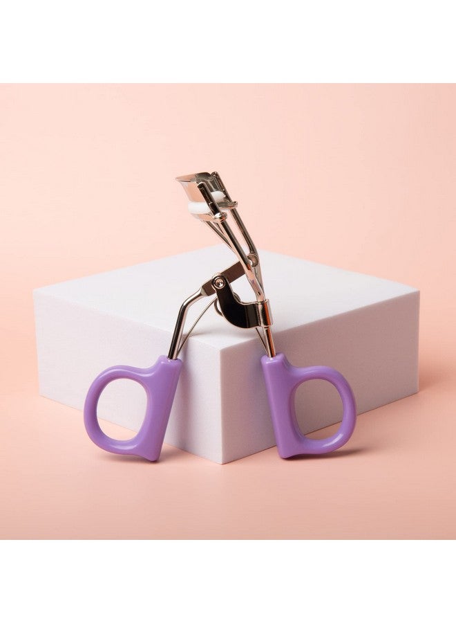 Trim Professional Eyelash Curler Makeup Tool With 100% Silicone Cushioned Curler Pad Creates Eyeopening & Lifted Lashes Pinch Free Curl - Image 2