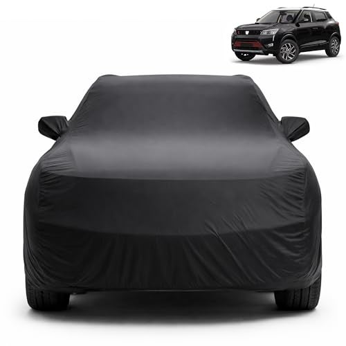 Autofy Car Cover Waterproof Glory for Mahindra XUV300 [Year 2019 Onwards] - XUV300 Car Cover Dust & UV Protection XUV300 Car Body Cover with Mirror Pocket Soft Cotton Lining - Image 1