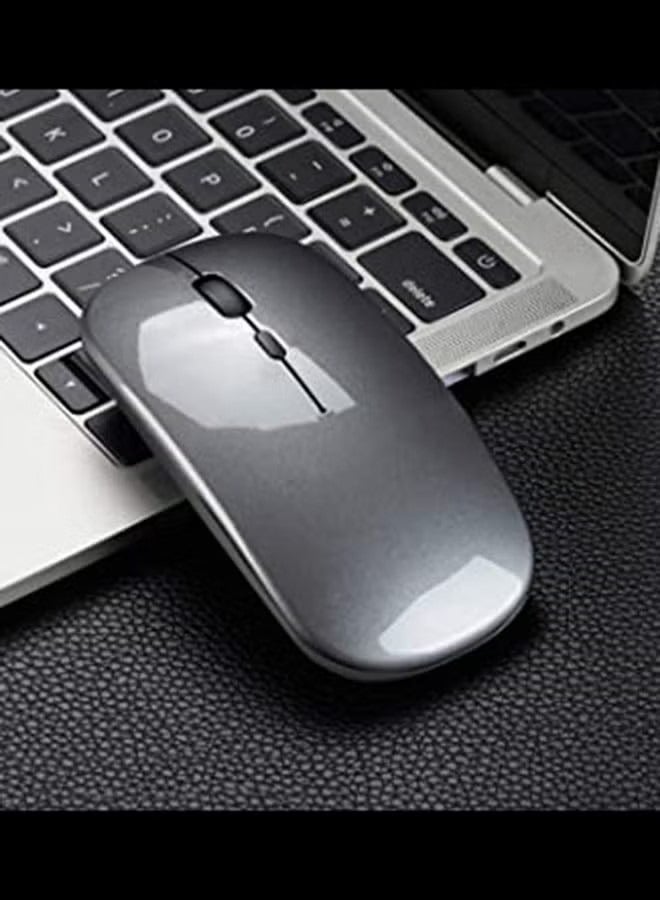 هافن 600.0 mAh الماوس اللاسلكي القابل لإعادة الشحن رمادي - Image 5