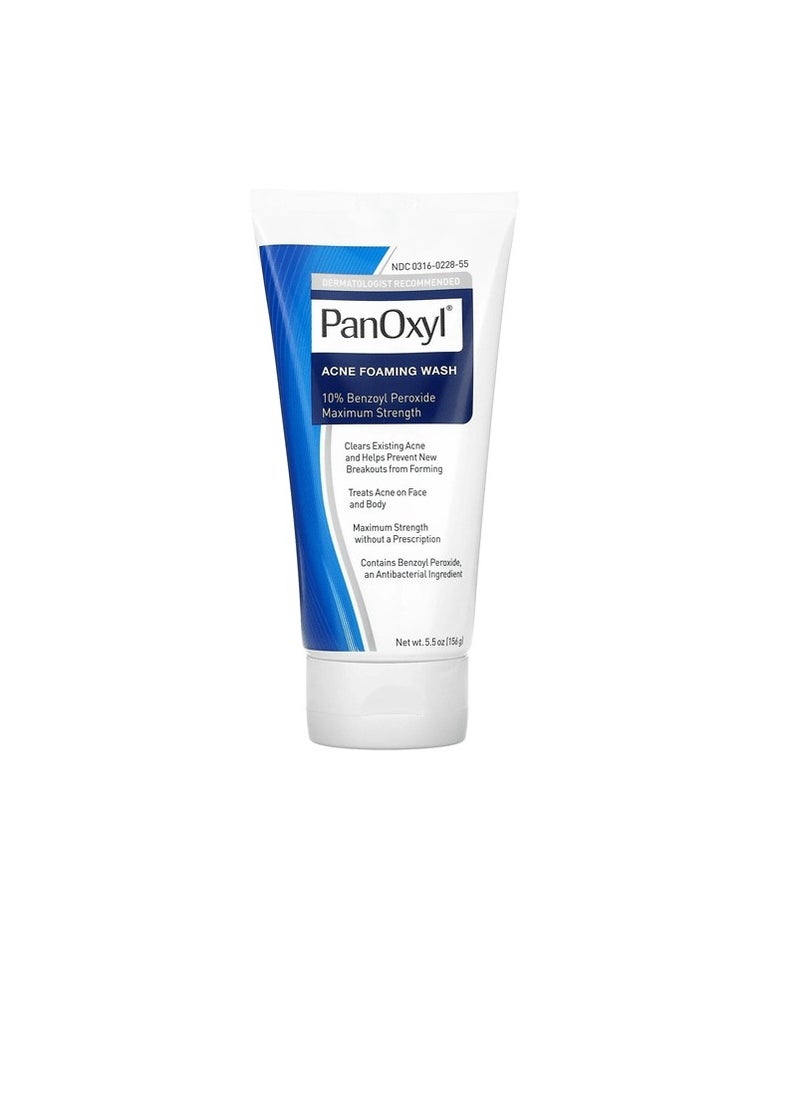 Generic - Panoxyl Acne Foaming Wash Benzoyl Peroxide 10% 156g - Image 1