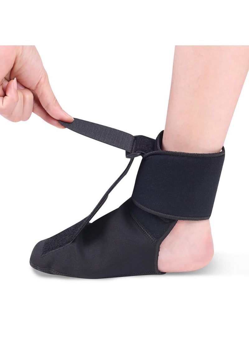 Sweet seven جوارب الليل لعلاج التهاب اللفافة الأخمصية - دعامة طبية للقدم اليمنى أو اليسرى - حذاء ناعم للتمدد لدعم القدمين، النوم، والتعافي - Image 1