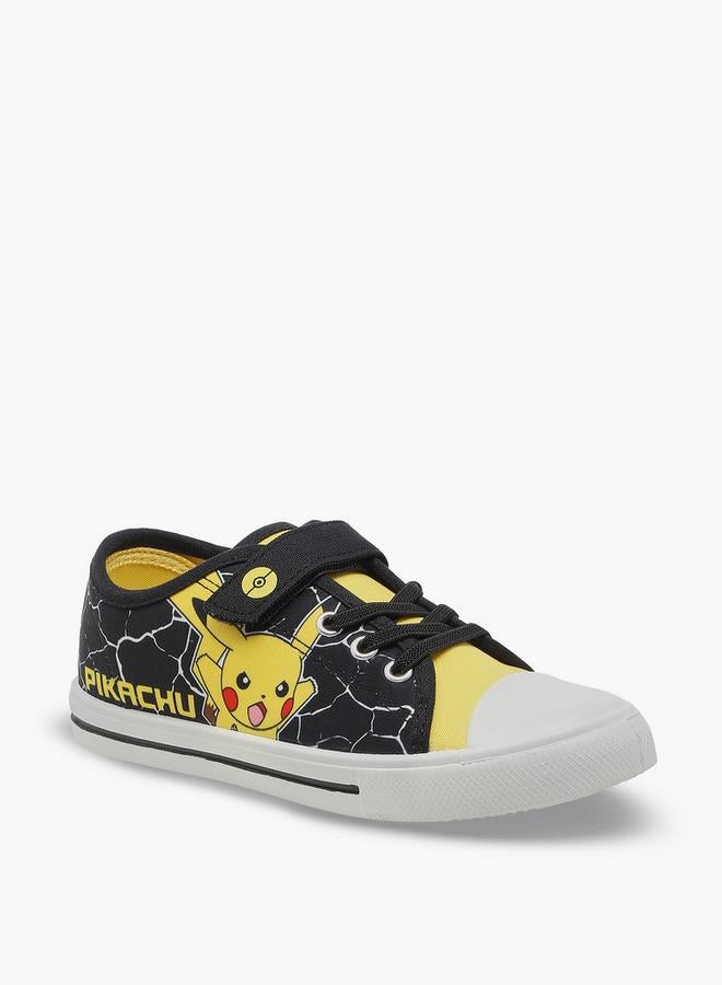 Pokemon Boys Hook & Loop Ankle Sneakers - Image 2