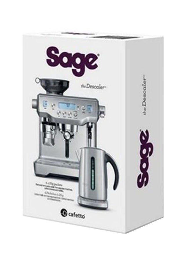 Sage Coffee Machine Descaler Domestic appliances Powder for coffee and espresso machine 4x25 g  - Image 2