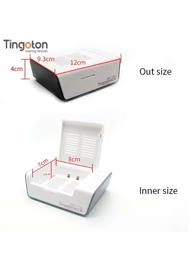 Tingoton Electronic Hearing Aid Sanitizer Electronic Drying Dryer Box - Image 5
