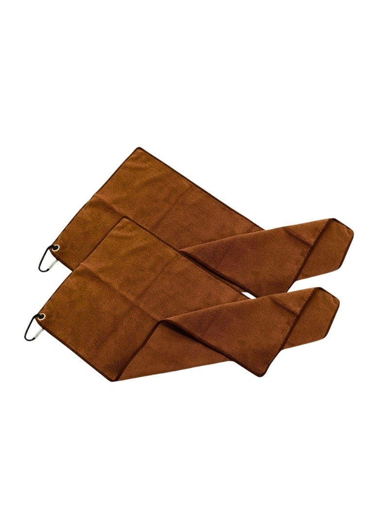 Liying Barista Cleaning Towel with Hook Set Pack of 2pcs, Mirco Fiber Cloth for Cleaning Espresso Coffee Machine Steam Wand and Coffee Bar Counter  - Image 2