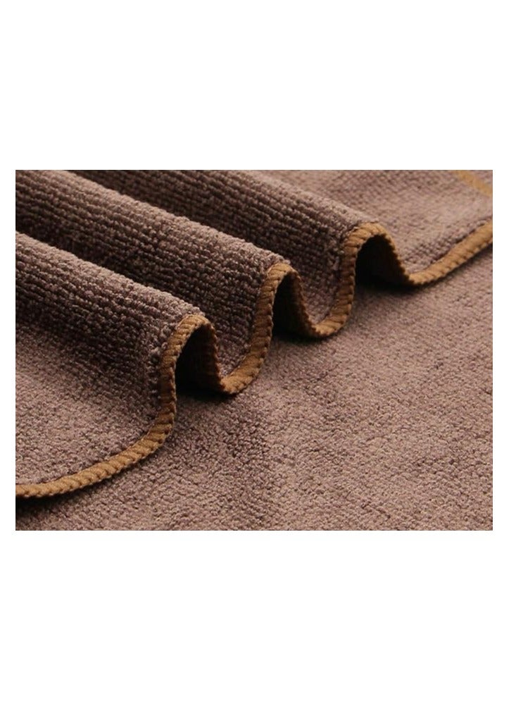 Liying Barista Cleaning Towel with Hook Set Pack of 2pcs, Mirco Fiber Cloth for Cleaning Espresso Coffee Machine Steam Wand and Coffee Bar Counter  - Image 4