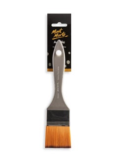 Premium Artist Acrylic Brush Taklon Flat 50mm Width