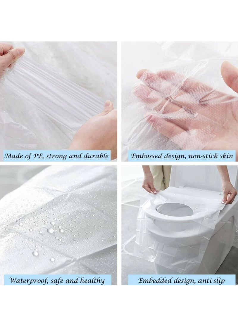DubaiGallery Disposable Toilet Seat Cover 100% Waterproof Safe Travel Hotel Camp Bathroom Accessories Mat Portable Toilet Seat Cushion - Image 4