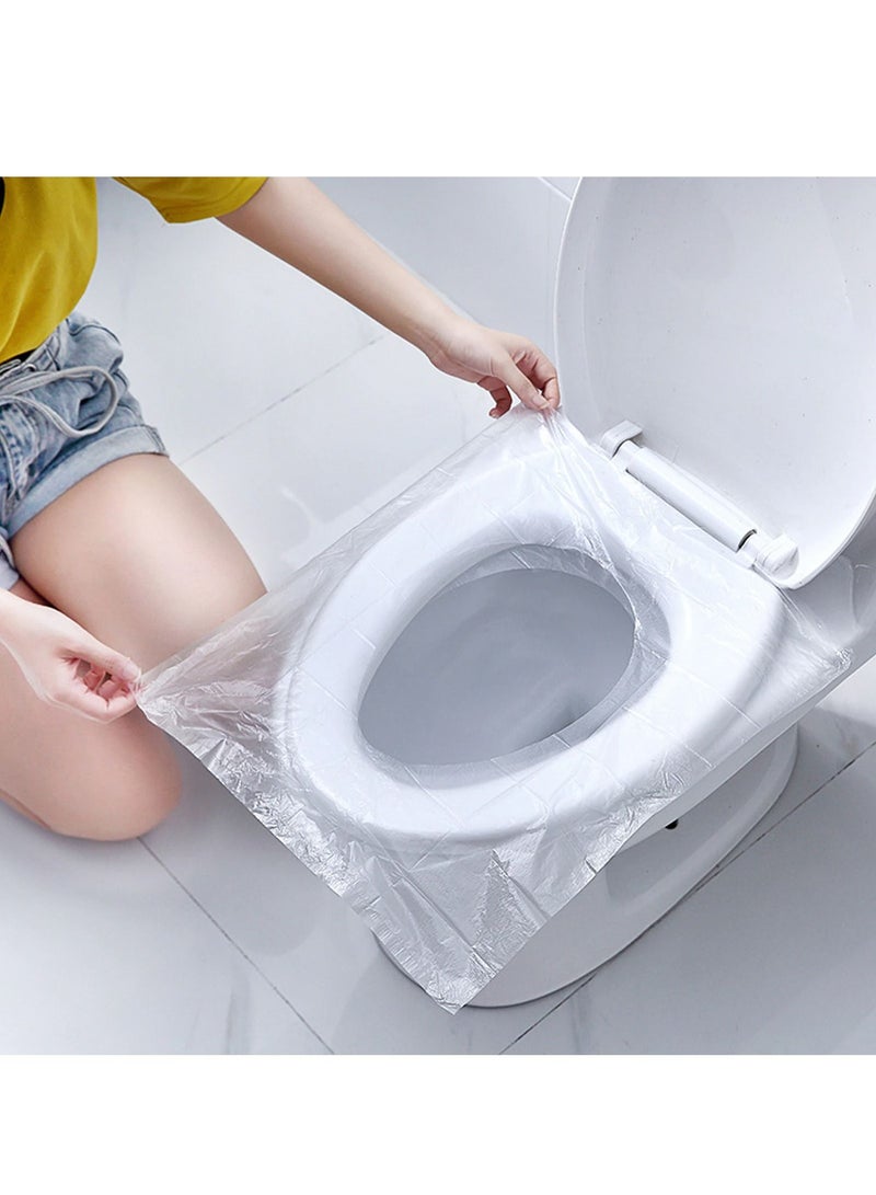 DubaiGallery Disposable Toilet Seat Cover 100% Waterproof Safe Travel Hotel Camp Bathroom Accessories Mat Portable Toilet Seat Cushion - Image 3