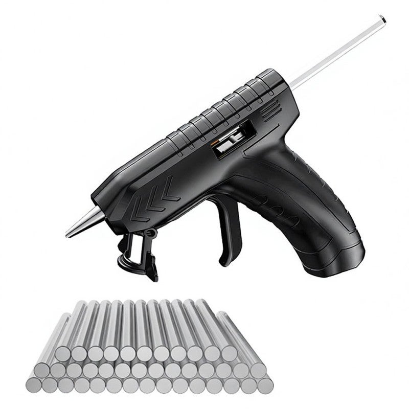 Professional Cordless Hot Melt Glue Machine USB Rechargeable Craft DIY Repairing Tool Kits with Glue-Stick - Image 1