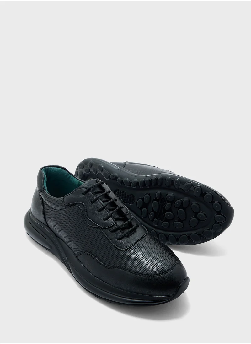 Robert Wood Textured Hybrid Sneakers