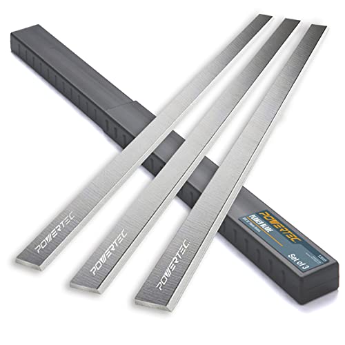POWERTEC 15 Inch Planer Blades for Delta DC-380, 22-677, 22-680, 22-780X, 22-785X, 22-790X, 22-795X Planer, Replacement for 22-677 Planer Knives, Set of 3 (128050) - Image 1
