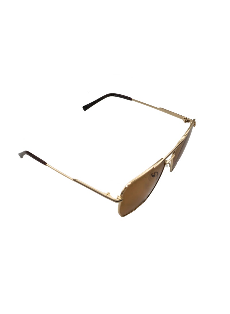 دلس دي إل إس نظارات شمسية للرجال والنساء - إطار معدني أفياتور مع عدسات مستقطبة متعددة الأغراض (MS9009-C2) - Image 5