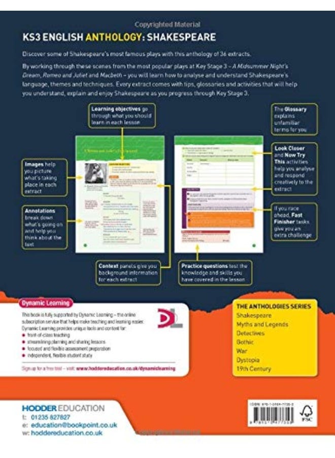 Key Stage 3 English Anthology: Shakespeare - Image 2