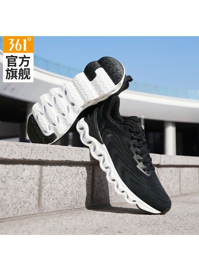 361° Official Running Shoes – Lightweight Breathable Sports Sneakers with Wave Sole Cushioning for Men & Women