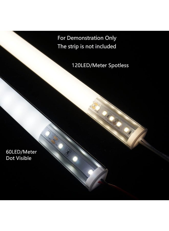 Poaker 2 Meter Led Profile Aluminum Frame Durable Sleek And Versatile Solution For Residential And Commercial Led Lighting Corner Type  - Image 5