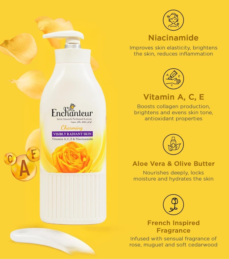 Enchanteur Satin Smooth Perfumed Lotion Set - Image 3