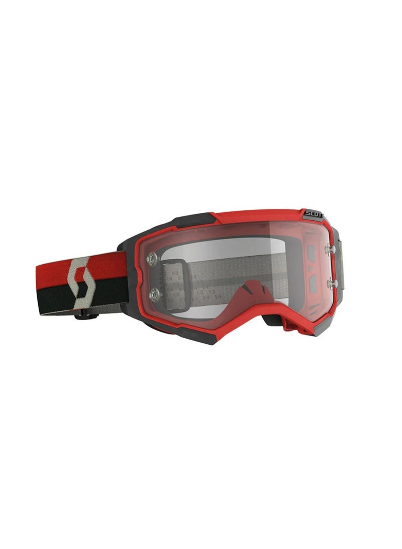 Scott Goggle Fury Wfs Dark Red Clear Works - Image 1
