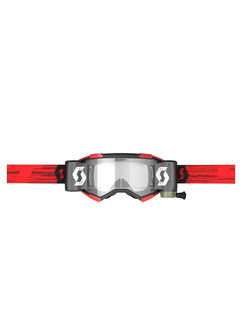 Scott Goggle Fury Wfs Dark Red Clear Works - Image 2