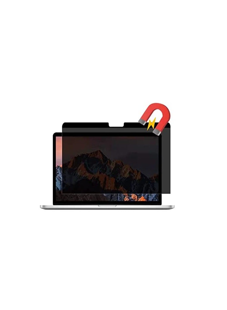 فلتر شاشة خصوصية مغناطيسي سهل التشغيل/الإيقاف، متوافق مع Macbook Pro 13 بوصة (2016-2020) وMacbook Air 13 بوصة 2018-2020 (A1932,A2179) - مضاد للتوهج - Image 1