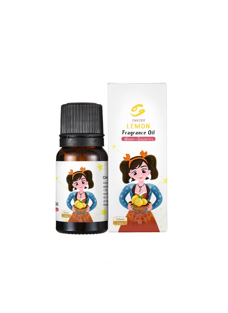 Generic 1-Piece 10ML Essential Oil For Air Humidifier,Flavors Aroma Diffuser Natural Plant Oil,Plant Fragrance Use For Air Fresh or Relieve Stress,Fragrance Lemon  - Image 1