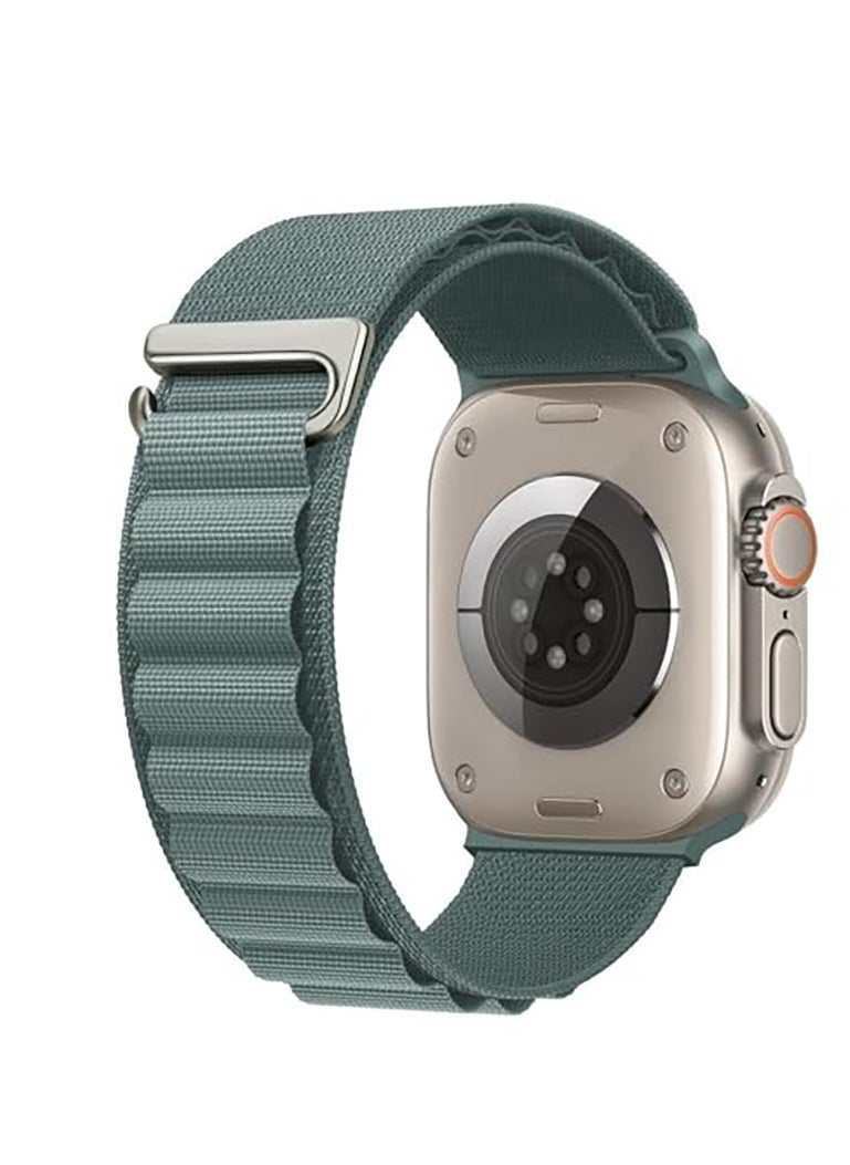 Generic - Trail/Alpine Loop Nylon Band Compatible with Apple Watch Ultra 2/Ultra Band 49mm 45mm 44mm 42mm, Adjustable with Metal C-Hook Strap for iWatch Ultra Series 9/8/7/6/5/4/3/2/1/SE2/SE - Image 1