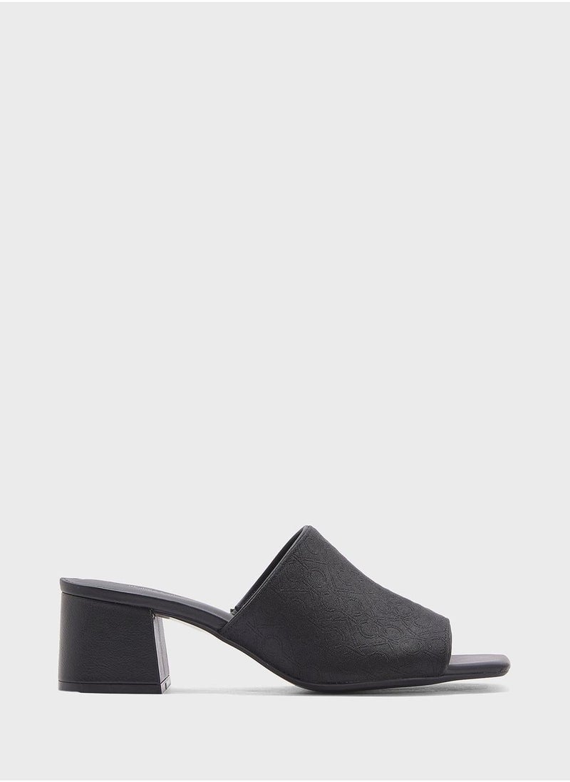CALVIN KLEIN Causal Mid Heel Sandals  - Image 3