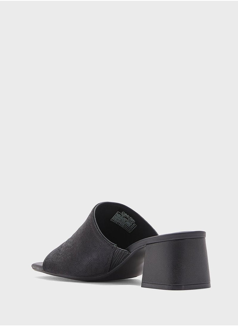 CALVIN KLEIN Causal Mid Heel Sandals  - Image 5