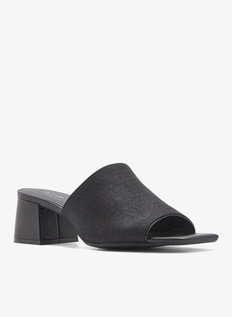 CALVIN KLEIN Causal Mid Heel Sandals