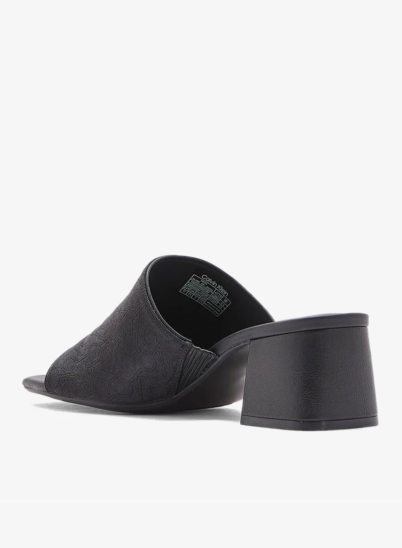 CALVIN KLEIN Causal Mid Heel Sandals