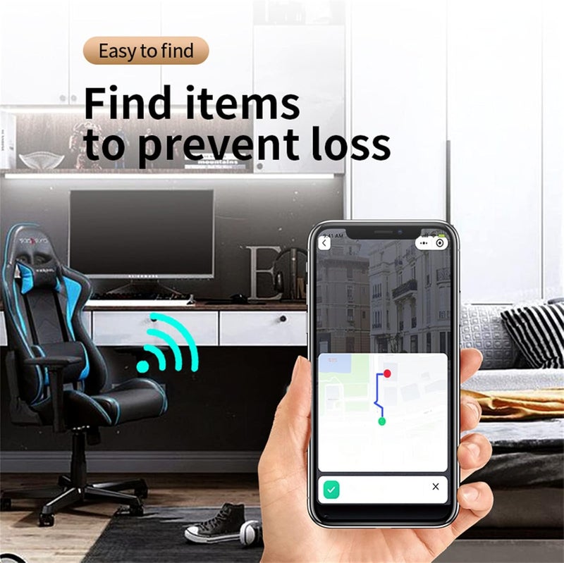 راحة جهاز تتبع Mini Beep لتحديد المواقع لأجهزة iOS، متوافق تمامًا مع تقنية Bluetooth، من Fine وFine My Globals، لتحديد مواقع العناصر مثل المفاتيح والحقائب وغيرها. - Image 4