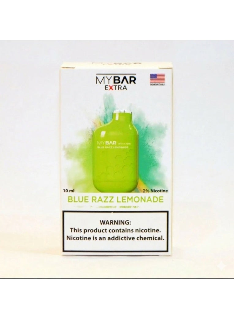 BLUE RAZZ LEMONADE 5000 PUFFS 20MG DISPOSABLE VAPE - view 2