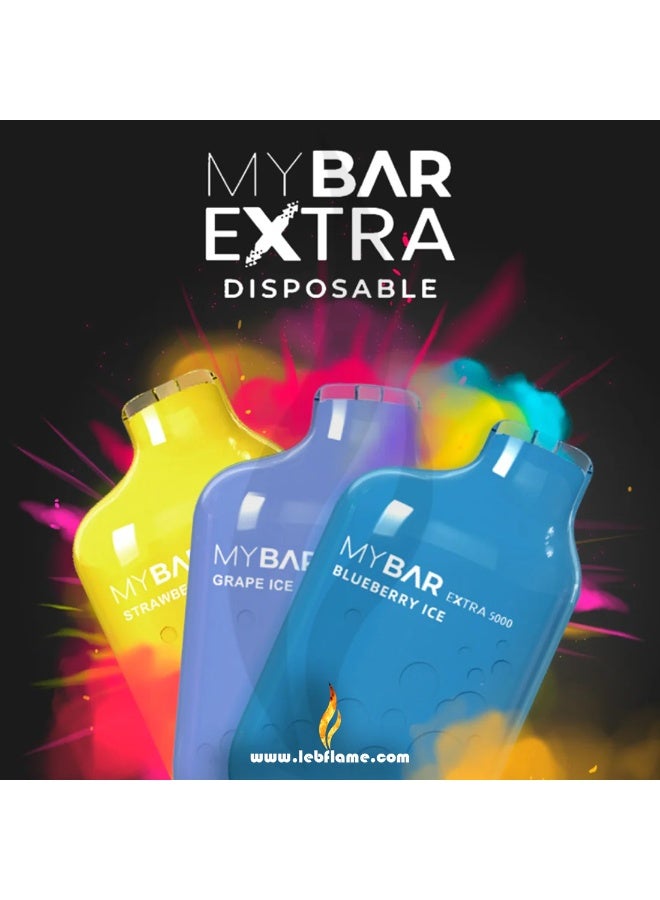 BLUE RAZZ LEMONADE 5000 PUFFS 20MG DISPOSABLE VAPE - view 4