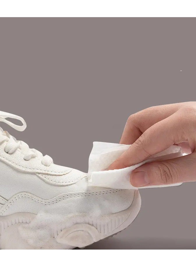MOSH 30 pcs Sneaker Wipes Cleaner - Professional Travel Disposable Shoe Wipes, You Need a Better Wipes to Keep Your Sneakers Tidy - Image 2