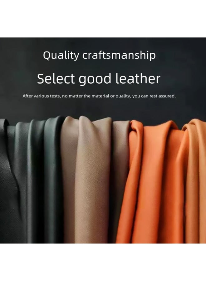 Applicable SONY-XM4 Bluetooth Wireless Headset Protective Cover Leather Pattern Pu Protective Cover Solid Color Shell-Color:Brown-Model:For SonyWf-1000xm4  - Image 3