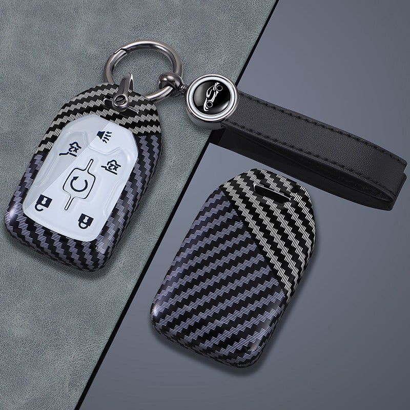 Suitable For Chevrolet Suburban Saboban Key Cover Gmc Shell Parallel Imported Car Keychain Bag Cover - Image 5