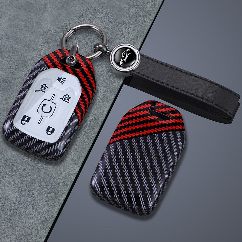 Suitable For Chevrolet Suburban Saboban Key Cover Gmc Shell Parallel Imported Car Keychain Bag Cover - Image 4