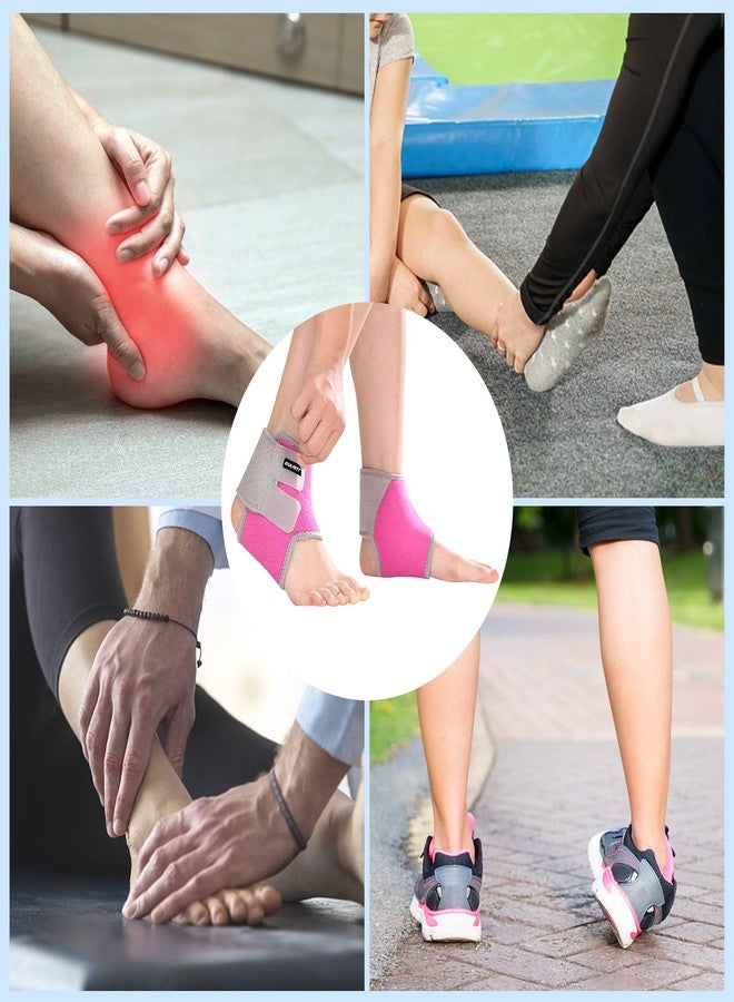 EULANT Kids Ankle Brace 1 Pair, Children Ankle Support, Ankle Compression Sleeve for Foot & Ankle Swelling, Achilles Tendon, Joint Pain, Injury Recovery, for Ice Skating Dance Hiking Running - Image 4