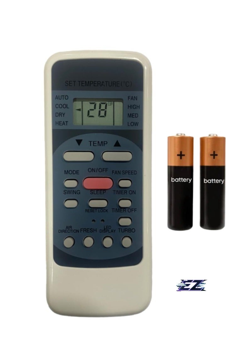 ELTRAZONE AC Remote No. 12 (No Backlight) Compatible/Replacement for Carrier AC Remote Control – Exact Match for Carrier Air Conditioners – Easy to Use, Reliable, and Fully Functional Remote Control - Image 1