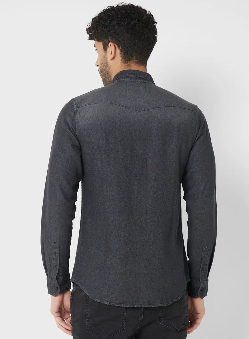 Seventy Five Slim Fit Full Sleeve Shirt