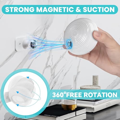 ELEPHANTBOAT® 2Pcs USB LED Wall Light 3 Color LED Reading Light Detachable Magnetic LED Wall Light with Touch Button Control 2000mAh Rechargeable Wall Light Reading Light Night Light Wardrobe Light - Image 5