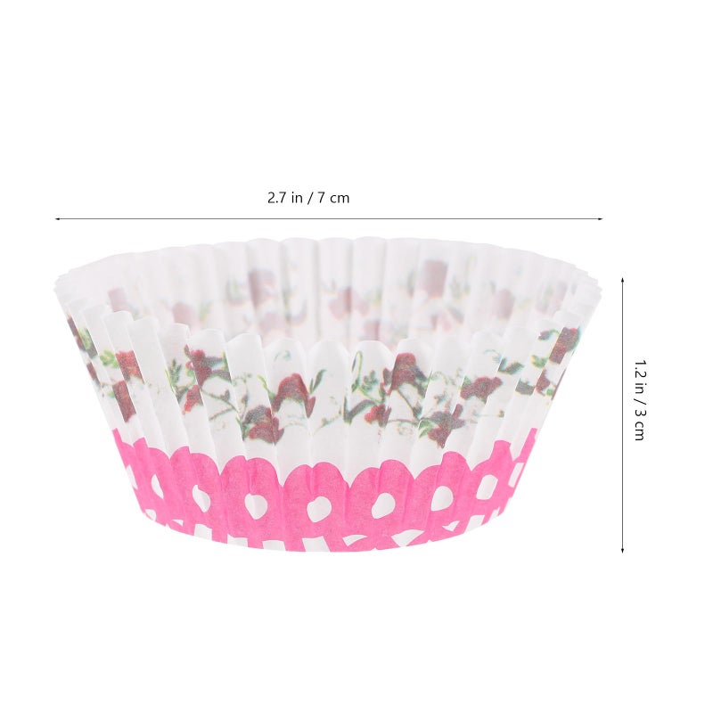 400 Pcs Large Muffin Liners Food Grade Oil Resistant Baking Cups For Oven - Image 3