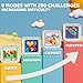 edutree Wooden Magnetic Pattern Blocks Set with Cards 288 PCS Montessori Tangram Puzzle Learning Toys for Toddlers 48 Educational STEM Gift for Kids Boys Girls 4 5 6 7 8 - Image 4
